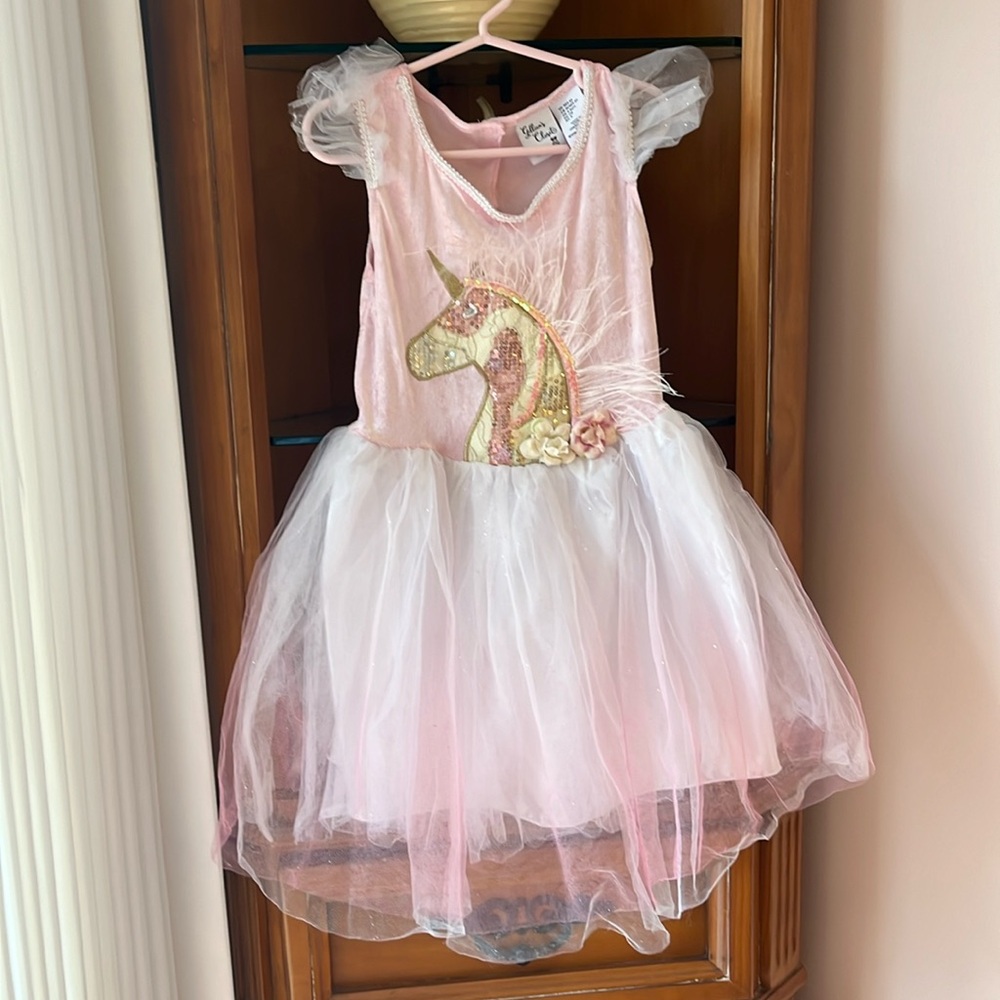 Girls tulle unicorn dress/costume